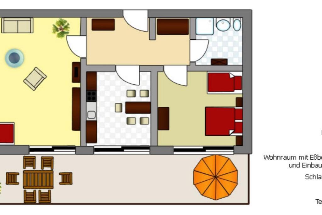 Apartment Ferienhaus Am Yachthafen, Seebrise *
